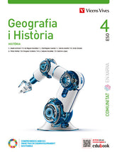 Geografia i Història 4 (Comunitat en Xarxa) | Varios autores | 9788468295084 (VICENS VIVES)